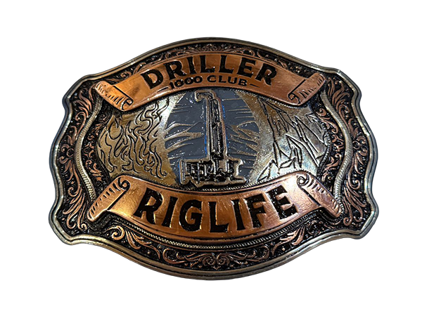 RIGLIFE 1000 FT Club belt buckle