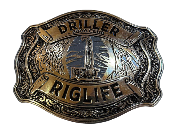 RIGLIFE 2000 FT Club belt buckle