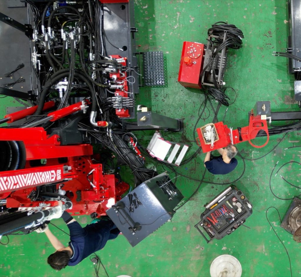 GT25 and GT35 drill rigs