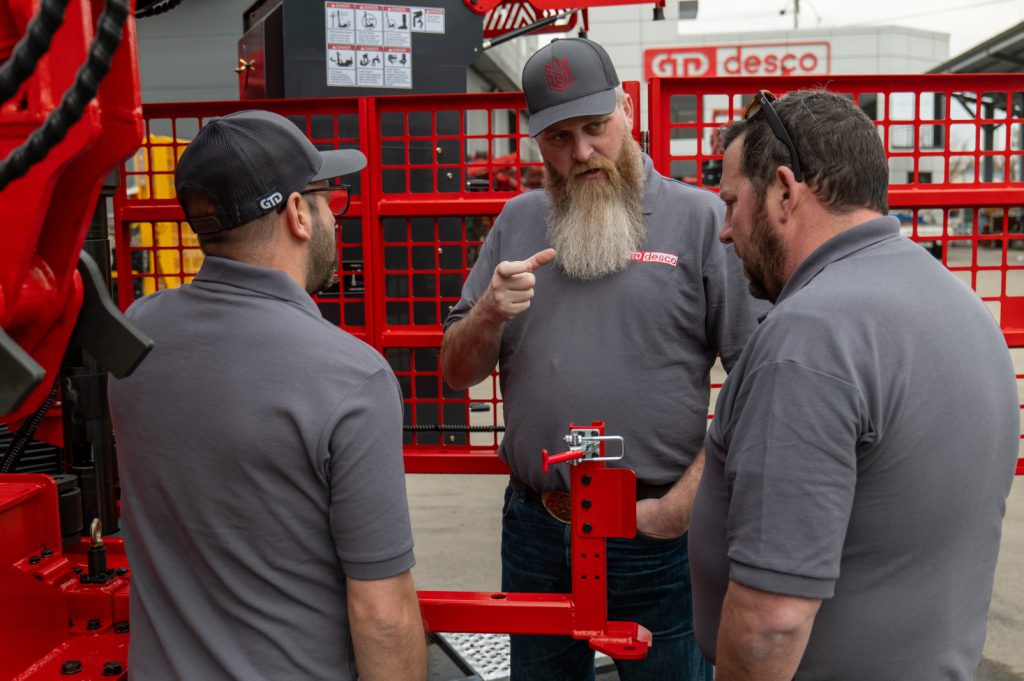 Drill rig engineering design at GTD desco