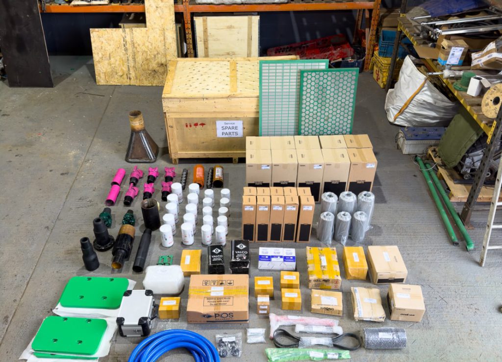 Field diagnostics being run on a drilling rig