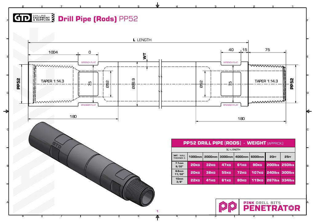 Tooling brochure, first page