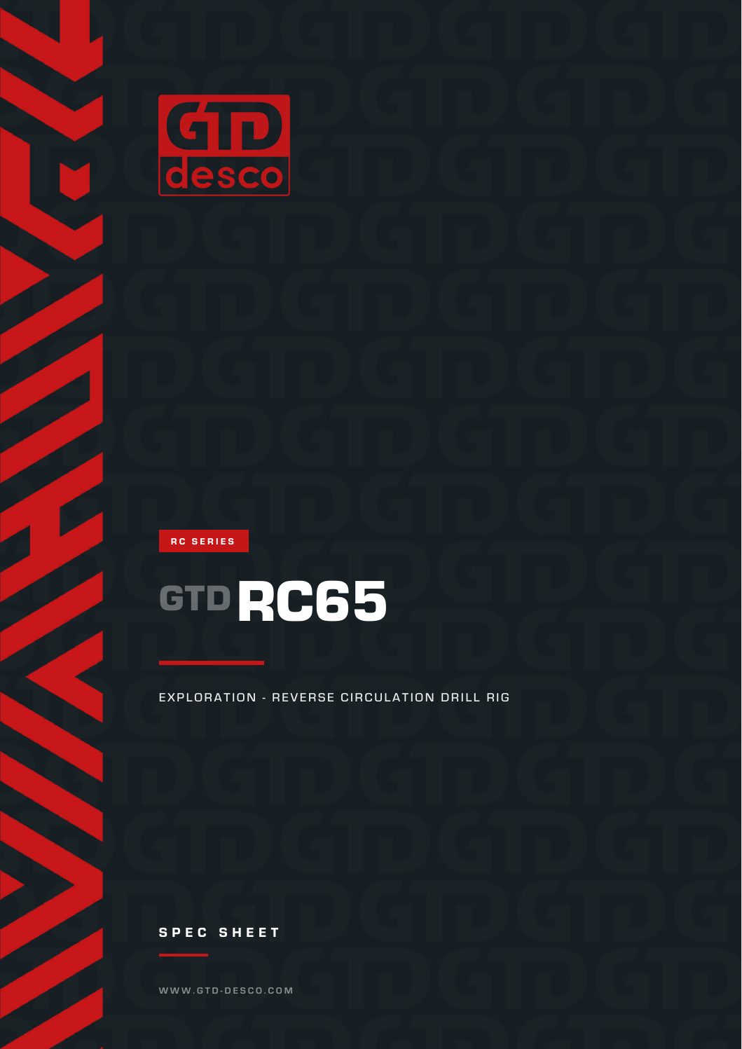 RC65 spec sheet, first page