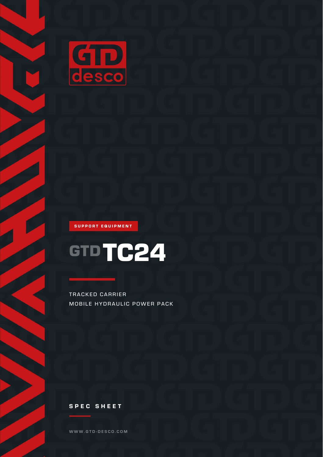 TC24 spec sheet, first page
